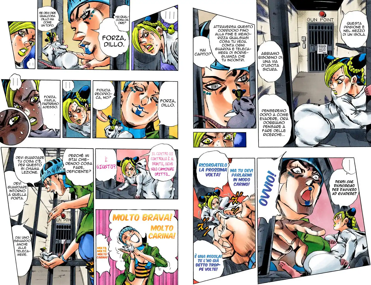 JoJo's Bizarre Adventure Part 6 - Stone Ocean (Official Colored) Capitolo 07 page 4