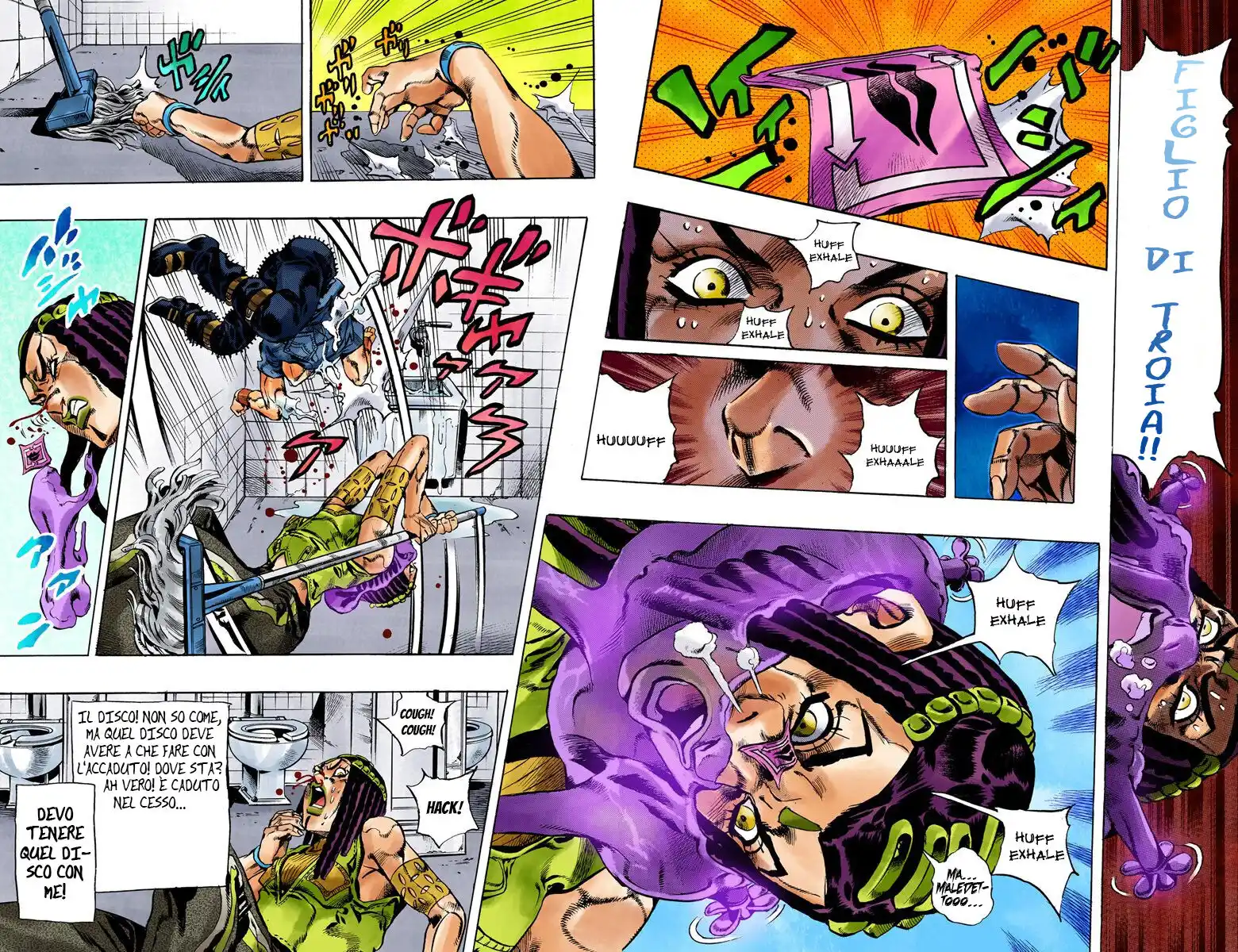 JoJo's Bizarre Adventure Part 6 - Stone Ocean (Official Colored) Capitolo 23 page 10