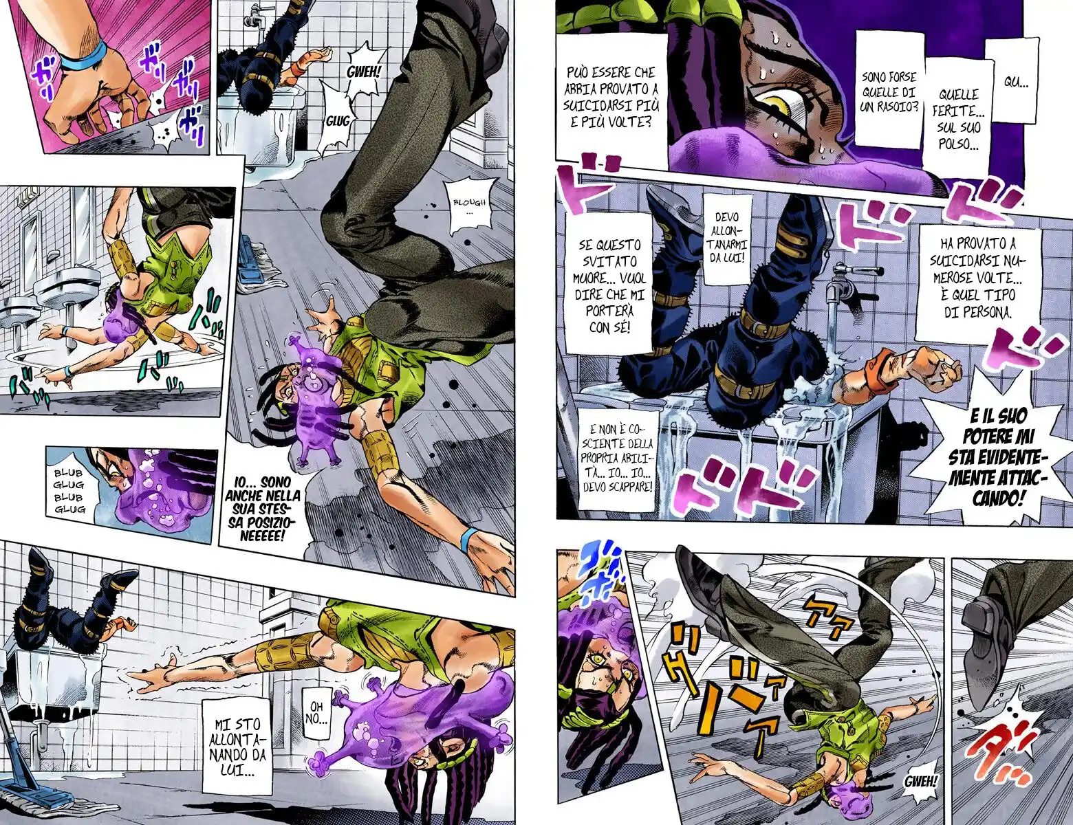 JoJo's Bizarre Adventure Part 6 - Stone Ocean (Official Colored) Capitolo 23 page 9