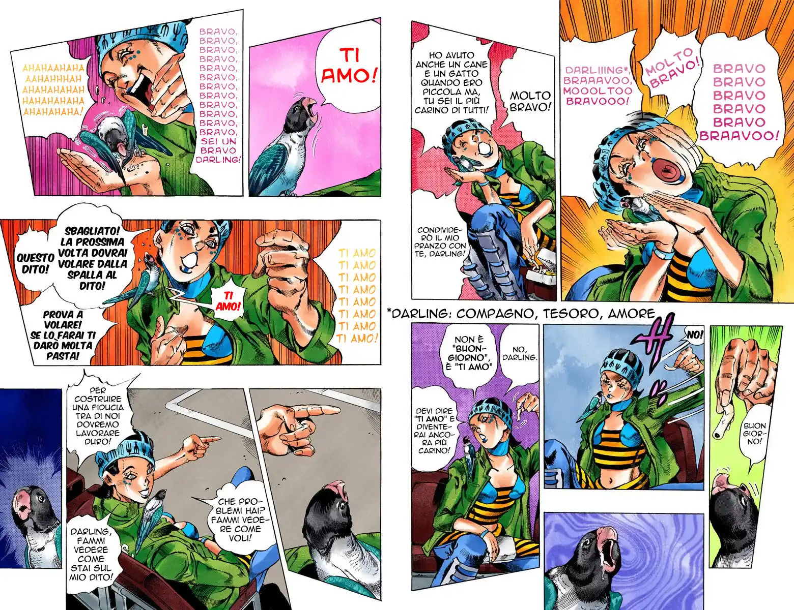 JoJo's Bizarre Adventure Part 6 - Stone Ocean (Official Colored) Capitolo 05 page 7