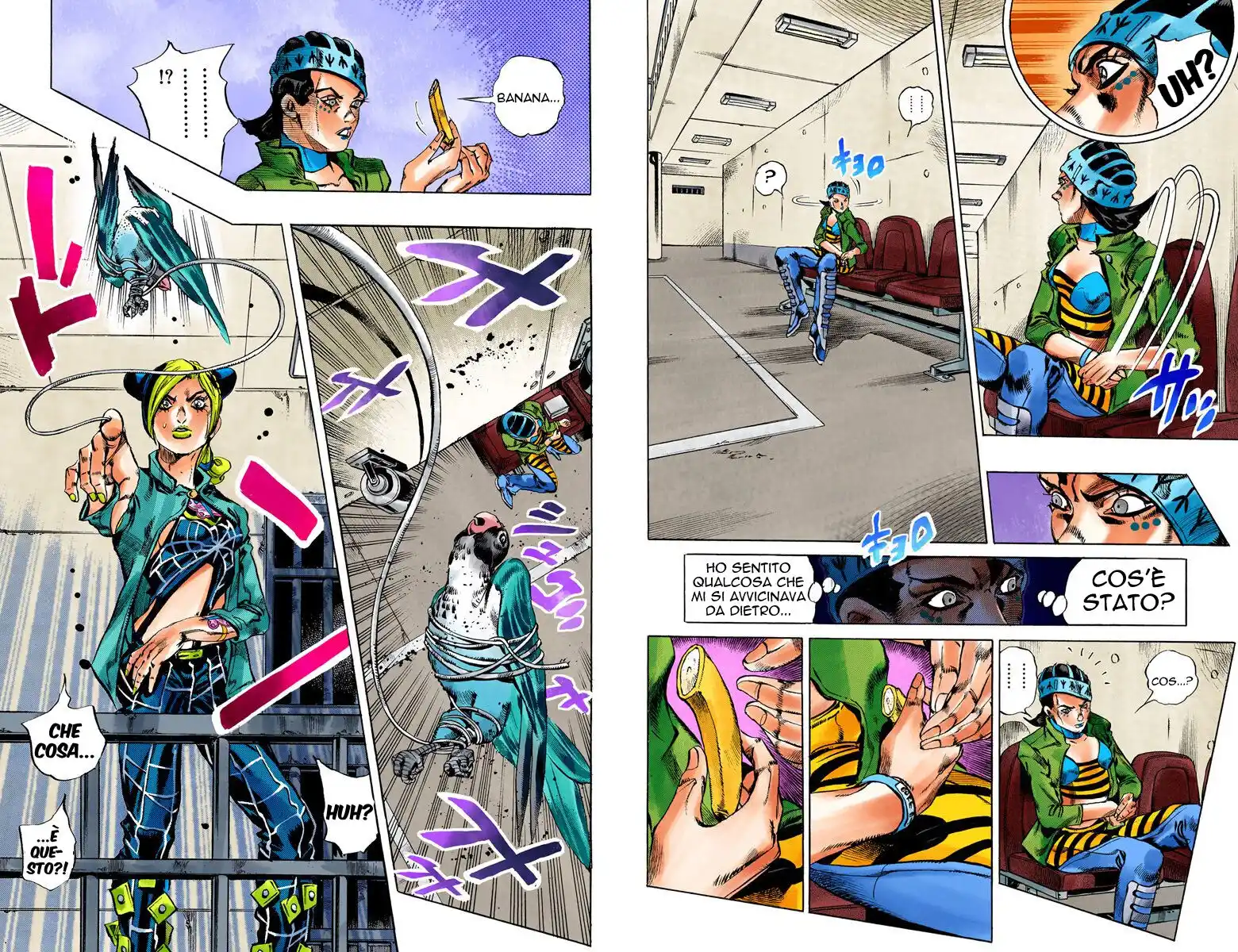 JoJo's Bizarre Adventure Part 6 - Stone Ocean (Official Colored) Capitolo 05 page 9