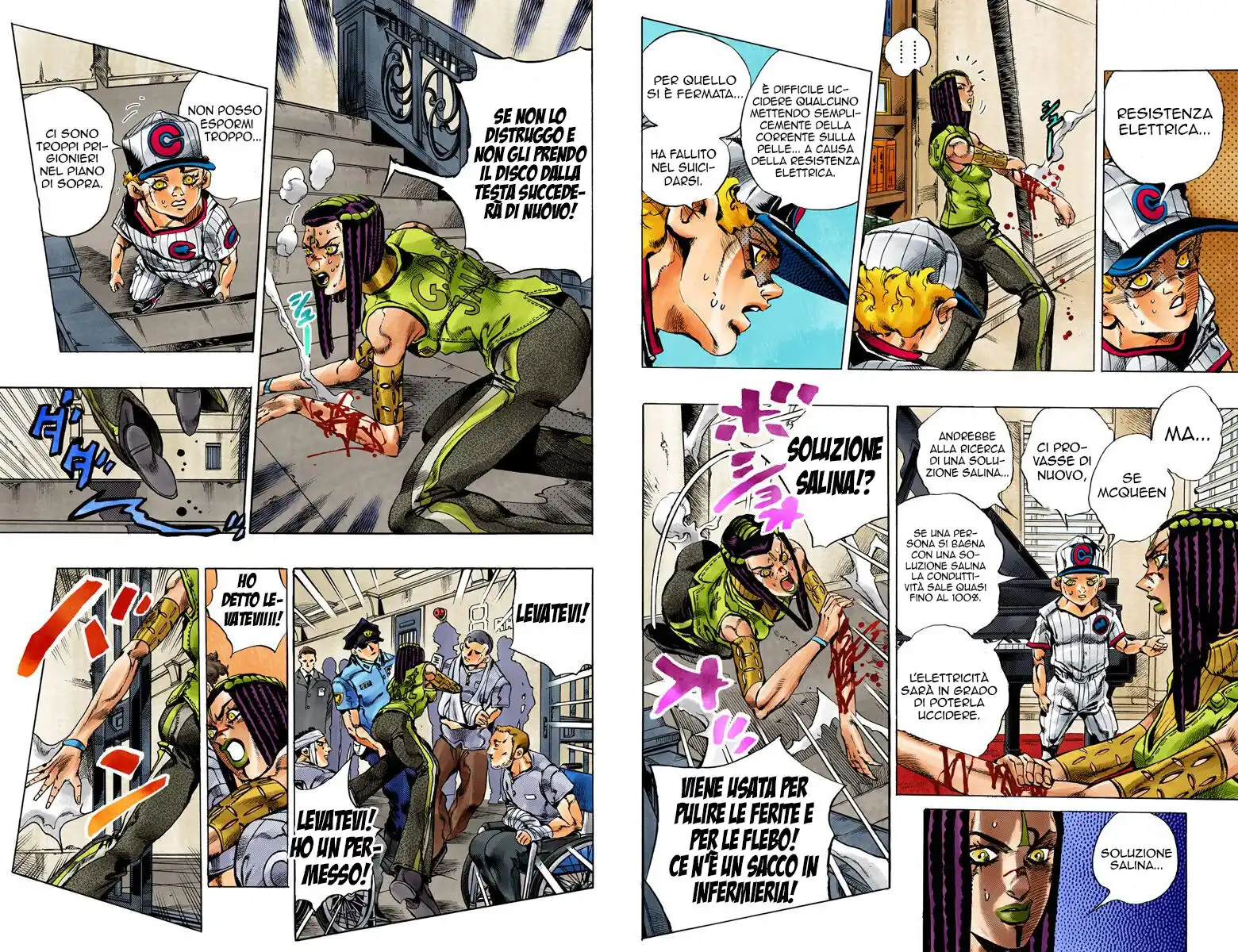 JoJo's Bizarre Adventure Part 6 - Stone Ocean (Official Colored) Capitolo 25 page 3