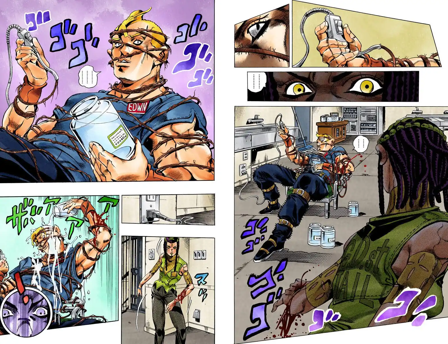 JoJo's Bizarre Adventure Part 6 - Stone Ocean (Official Colored) Capitolo 25 page 4