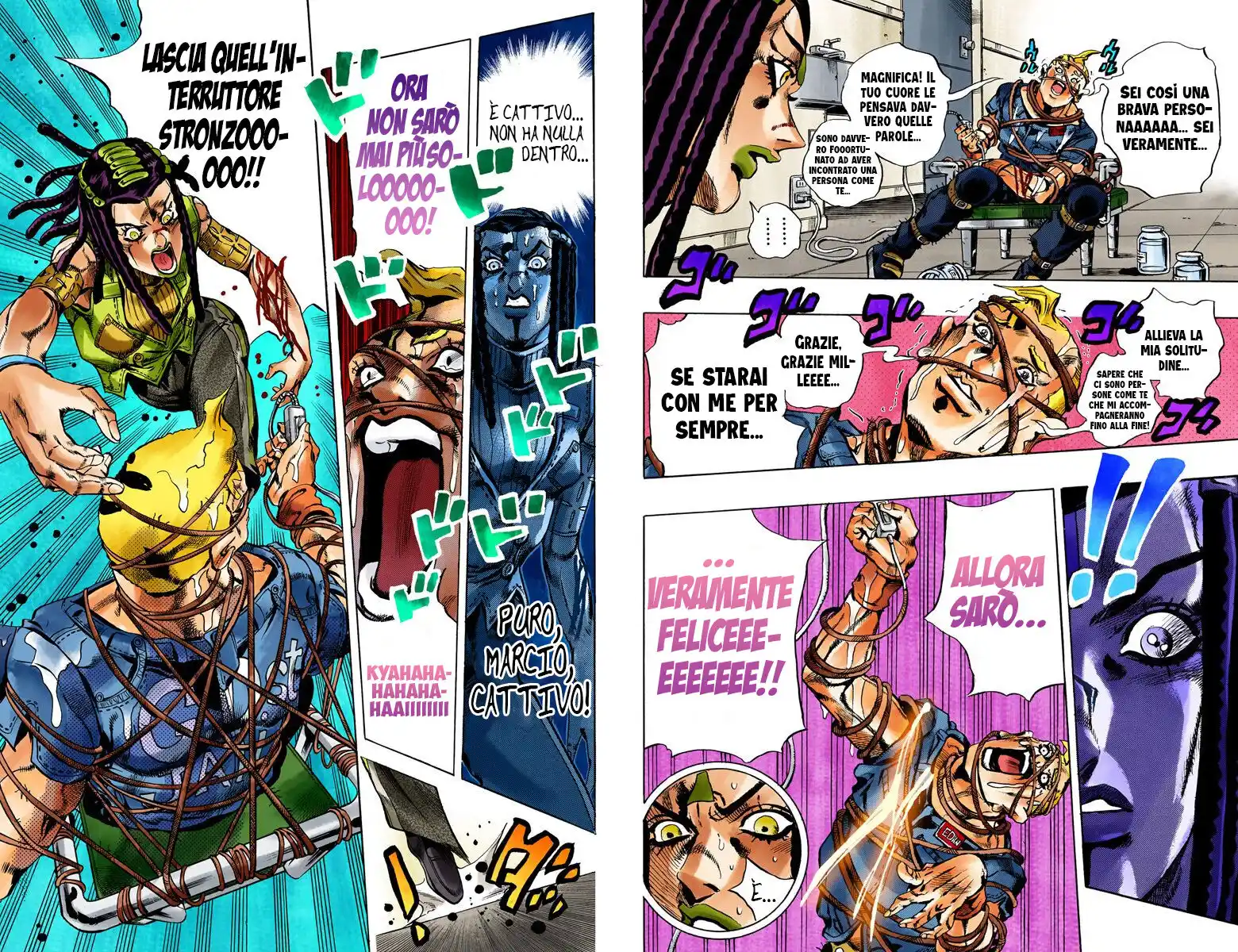 JoJo's Bizarre Adventure Part 6 - Stone Ocean (Official Colored) Capitolo 25 page 8