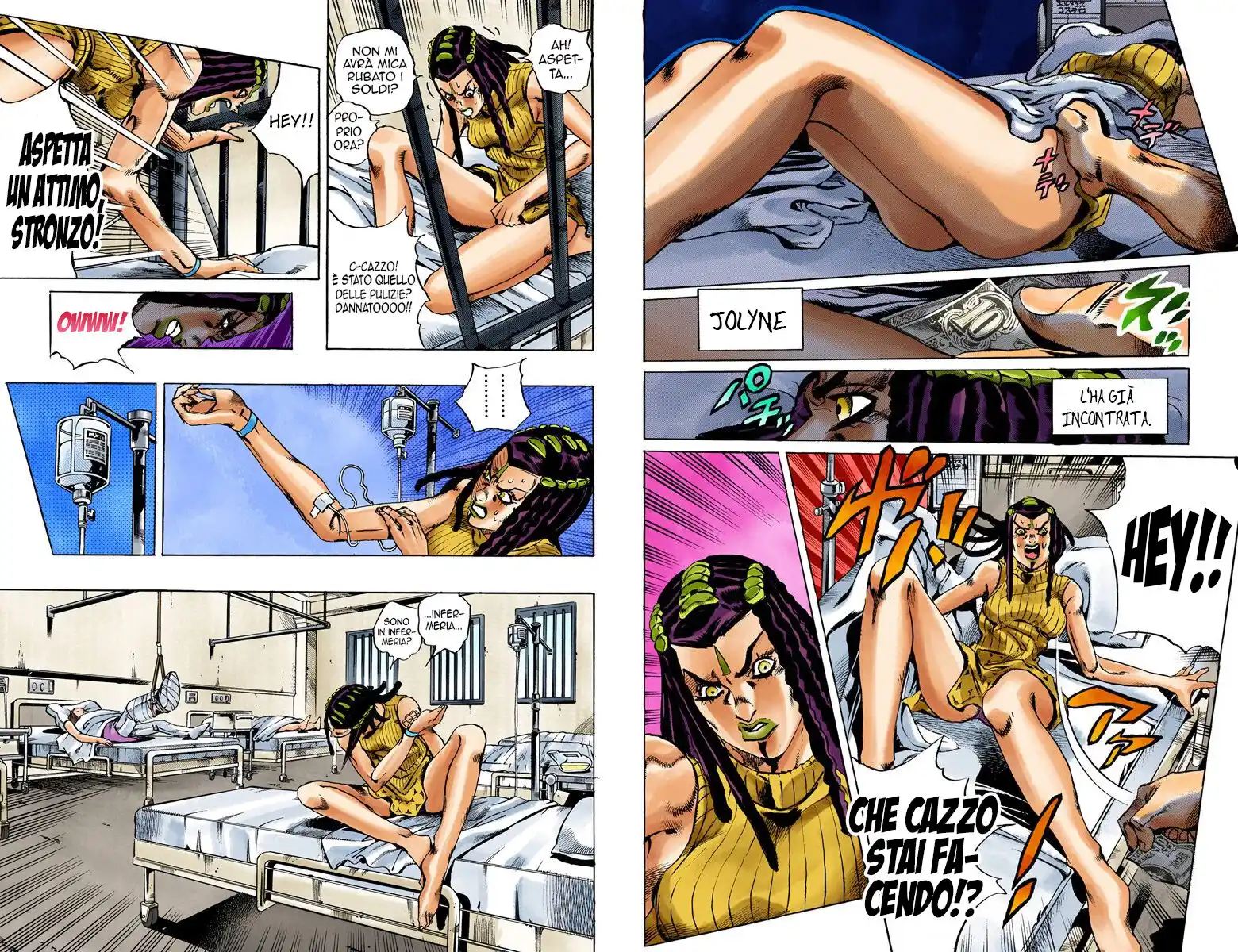 JoJo's Bizarre Adventure Part 6 - Stone Ocean (Official Colored) Capitolo 21 page 4