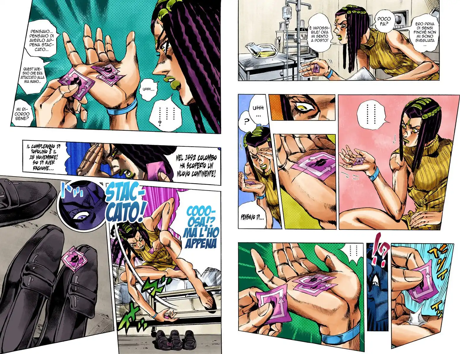 JoJo's Bizarre Adventure Part 6 - Stone Ocean (Official Colored) Capitolo 21 page 6