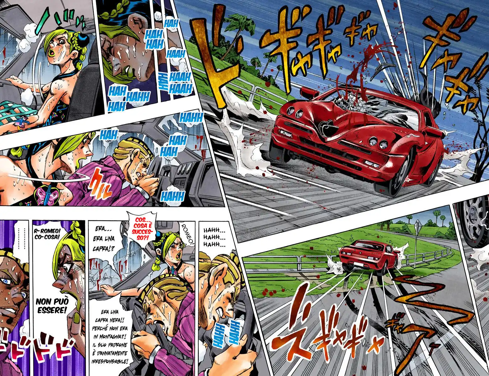 JoJo's Bizarre Adventure Part 6 - Stone Ocean (Official Colored) Capitolo 02 page 4