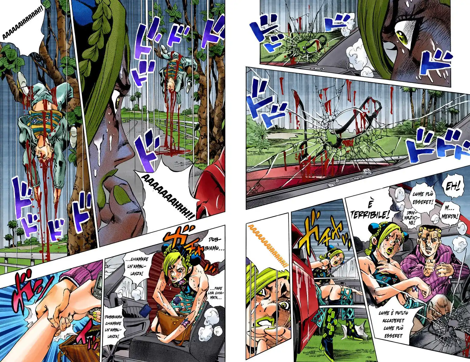 JoJo's Bizarre Adventure Part 6 - Stone Ocean (Official Colored) Capitolo 02 page 5