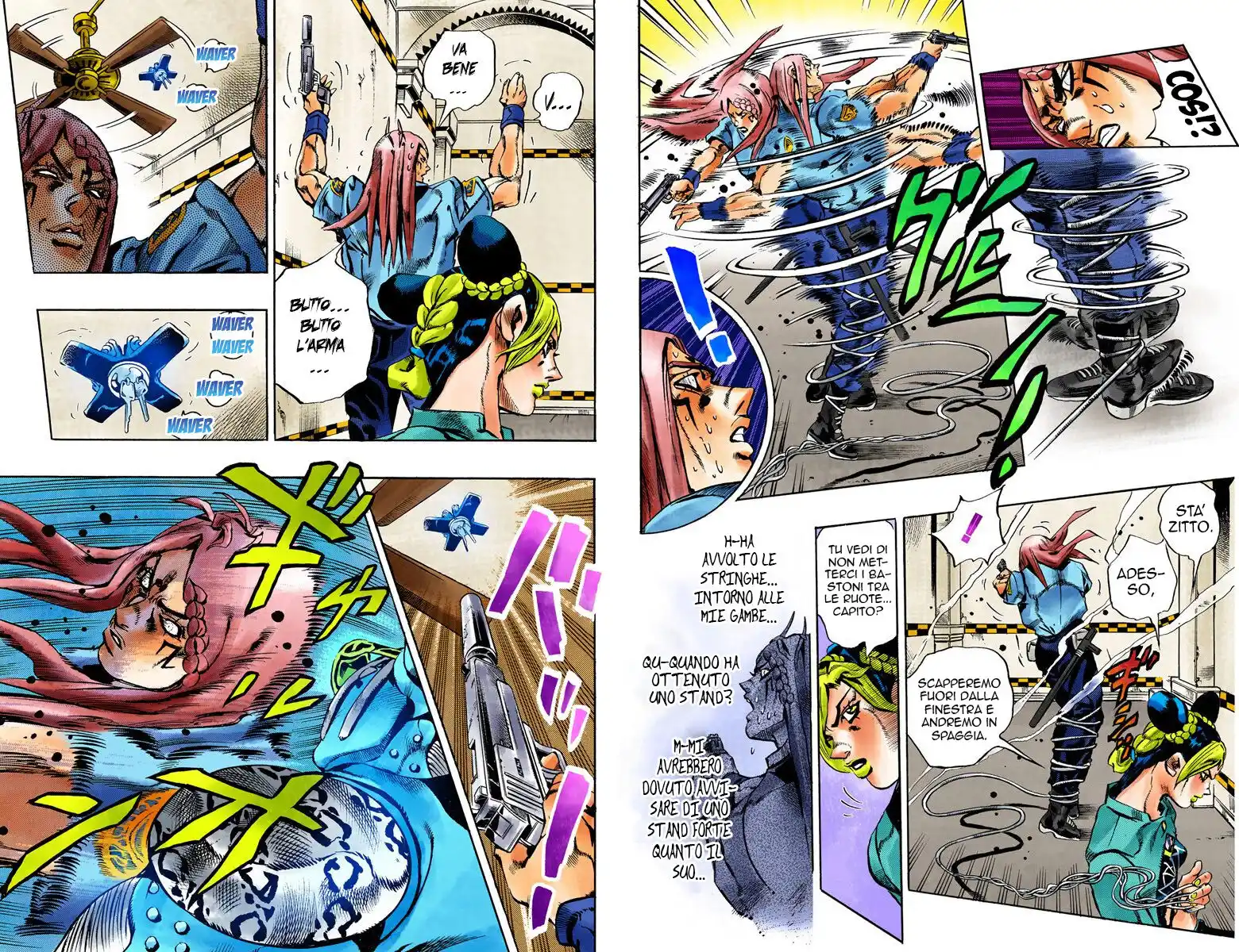 JoJo's Bizarre Adventure Part 6 - Stone Ocean (Official Colored) Capitolo 19 page 10