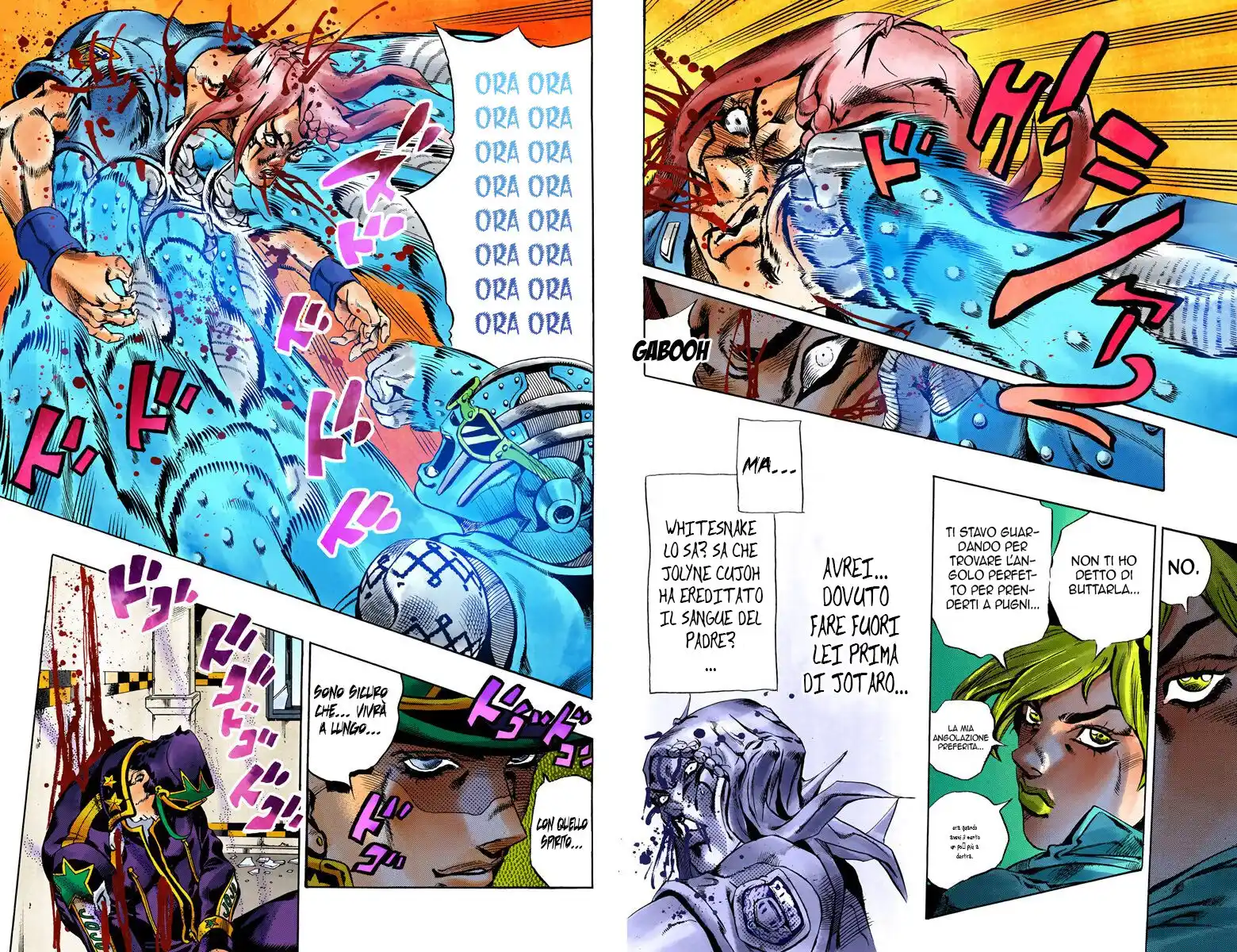 JoJo's Bizarre Adventure Part 6 - Stone Ocean (Official Colored) Capitolo 19 page 11