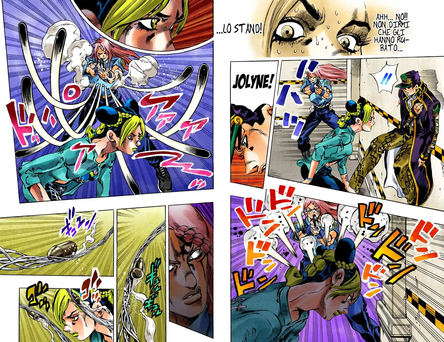 JoJo's Bizarre Adventure Part 6 - Stone Ocean (Official Colored) Capitolo 19 page 8