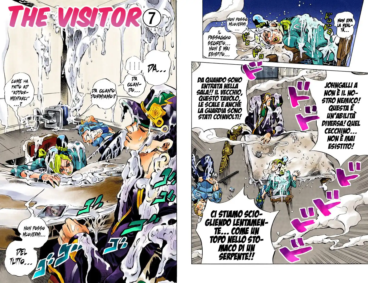 JoJo's Bizarre Adventure Part 6 - Stone Ocean (Official Colored) Capitolo 17 page 1