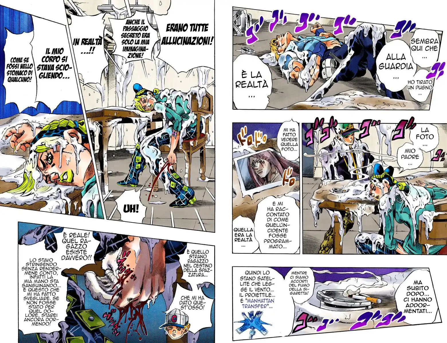 JoJo's Bizarre Adventure Part 6 - Stone Ocean (Official Colored) Capitolo 17 page 2