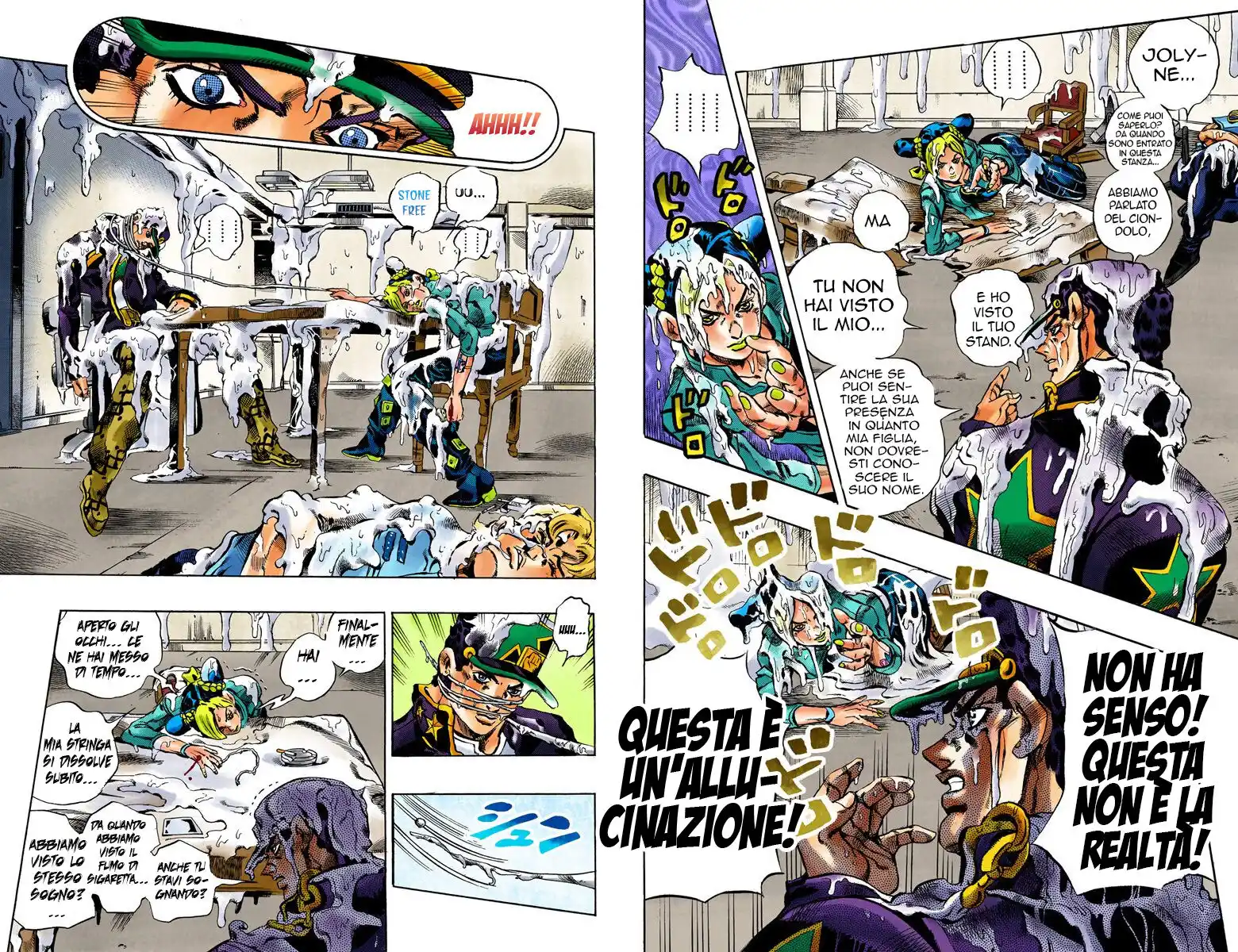 JoJo's Bizarre Adventure Part 6 - Stone Ocean (Official Colored) Capitolo 17 page 6