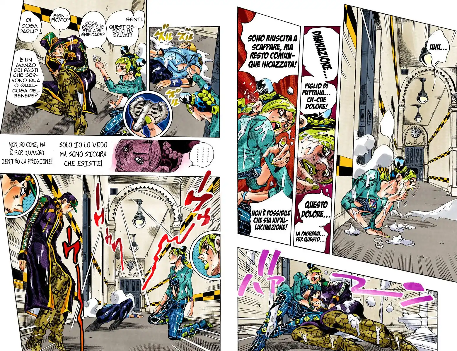 JoJo's Bizarre Adventure Part 6 - Stone Ocean (Official Colored) Capitolo 17 page 9