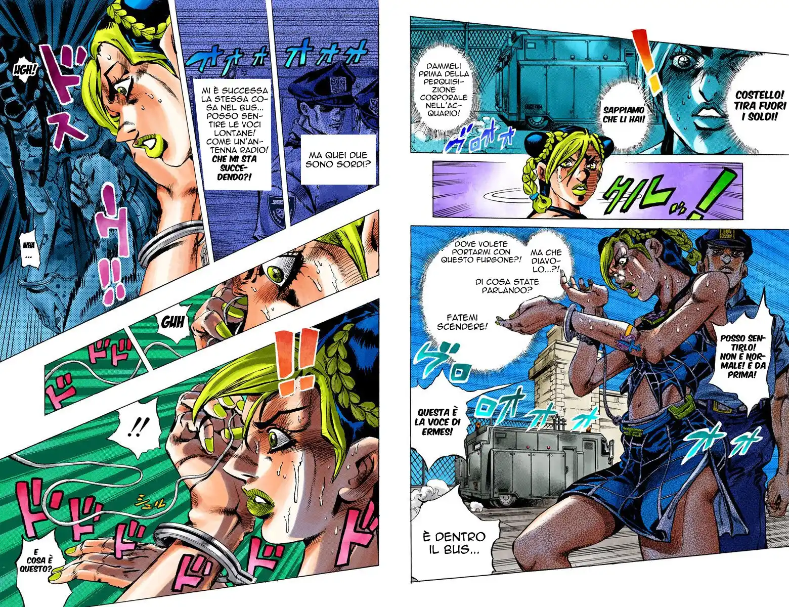 JoJo's Bizarre Adventure Part 6 - Stone Ocean (Official Colored) Capitolo 01 page 19