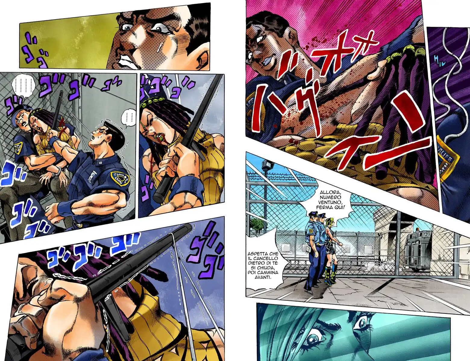 JoJo's Bizarre Adventure Part 6 - Stone Ocean (Official Colored) Capitolo 01 page 24