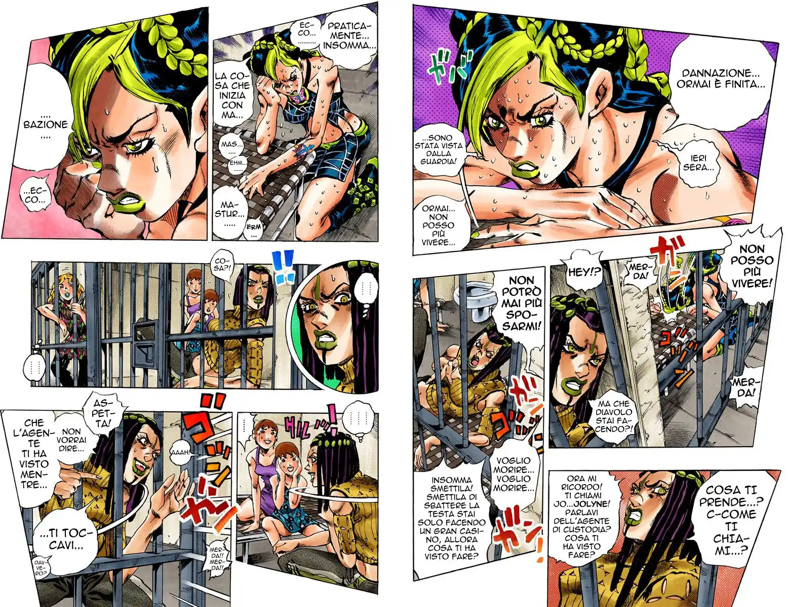 JoJo's Bizarre Adventure Part 6 - Stone Ocean (Official Colored) Capitolo 01 page 5