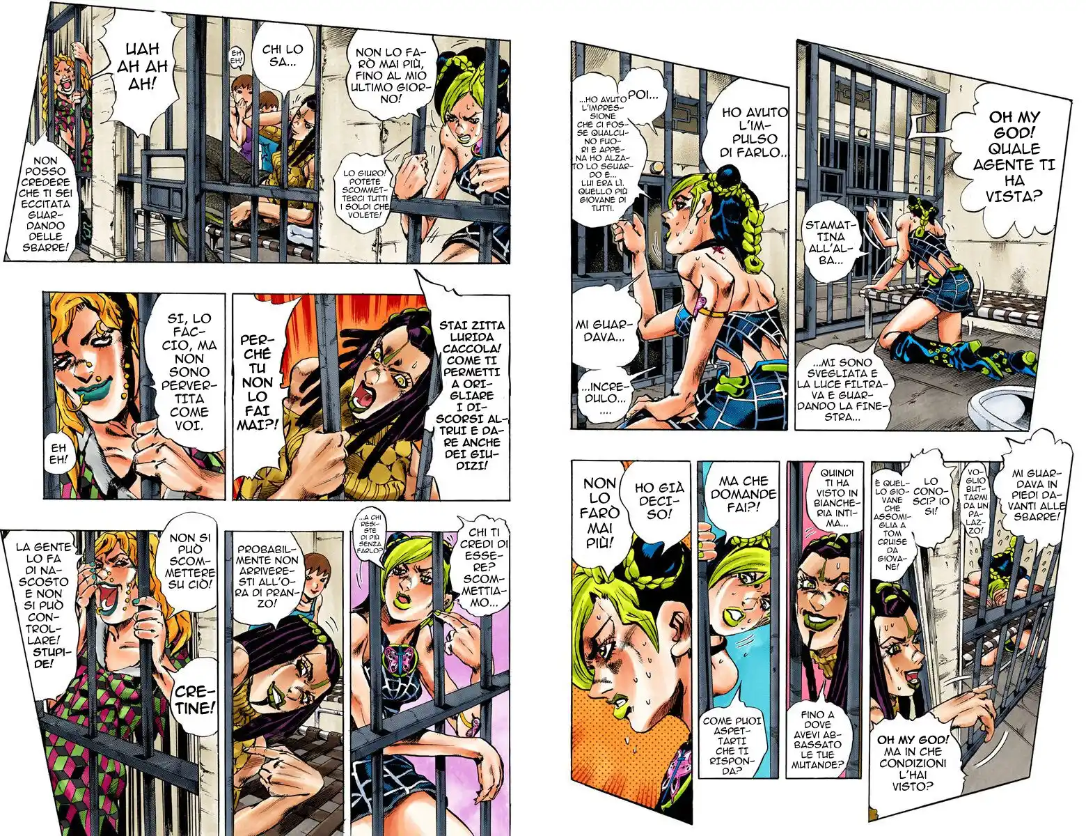 JoJo's Bizarre Adventure Part 6 - Stone Ocean (Official Colored) Capitolo 01 page 6