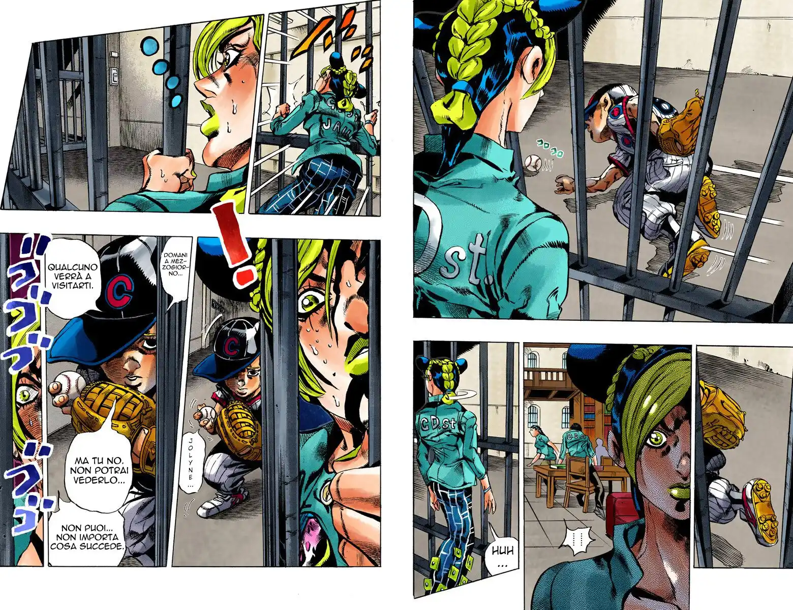 JoJo's Bizarre Adventure Part 6 - Stone Ocean (Official Colored) Capitolo 10 page 11