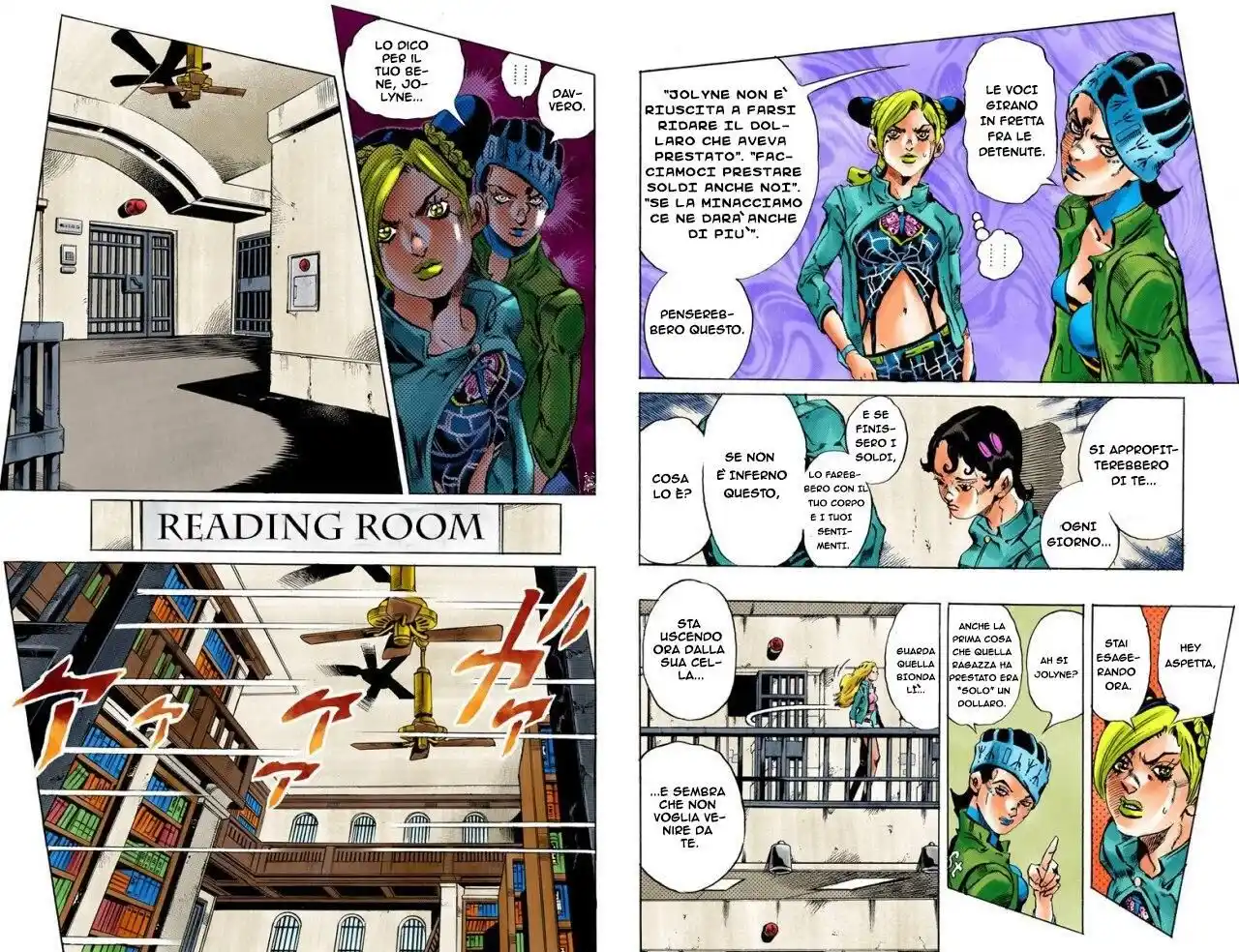 JoJo's Bizarre Adventure Part 6 - Stone Ocean (Official Colored) Capitolo 10 page 6