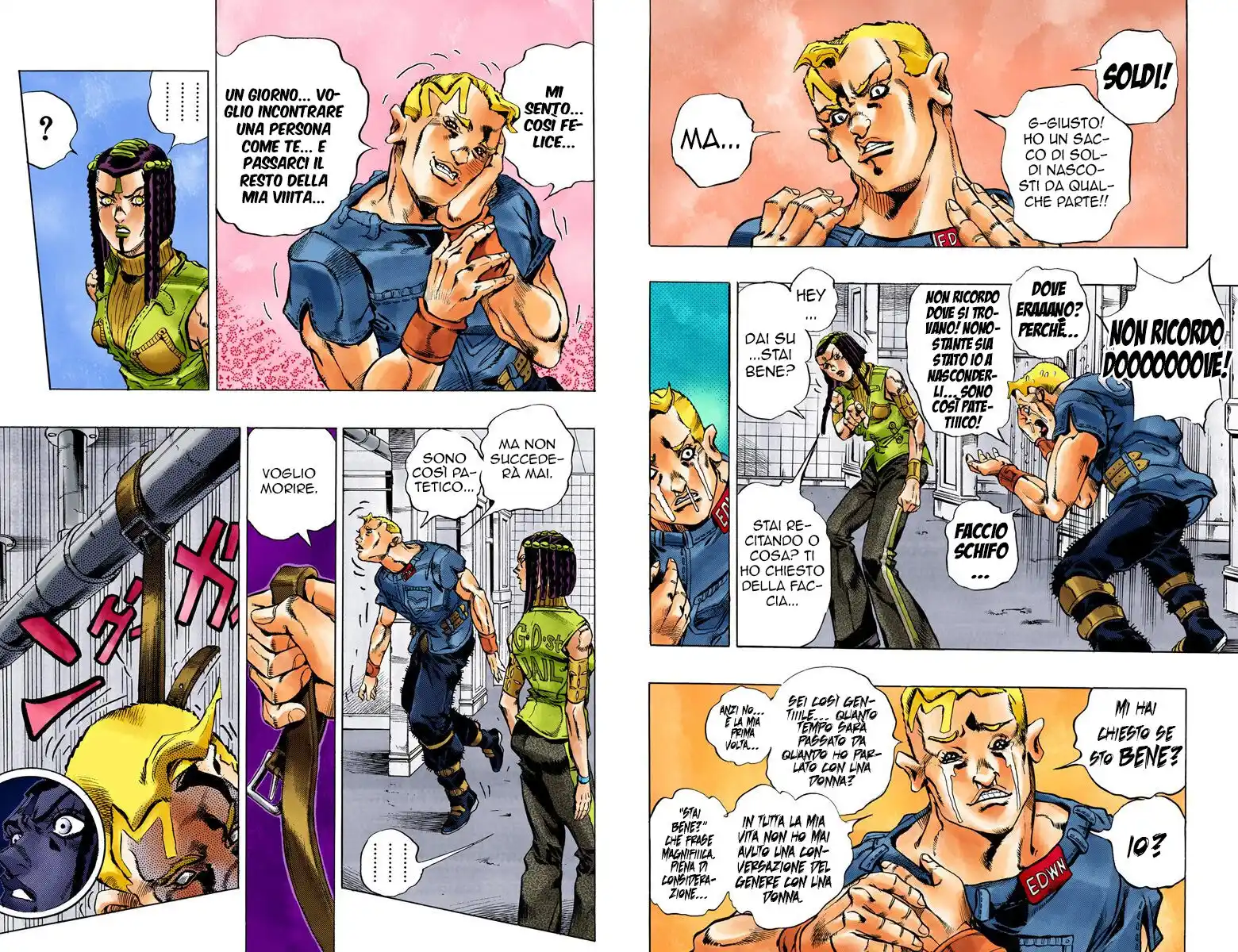 JoJo's Bizarre Adventure Part 6 - Stone Ocean (Official Colored) Capitolo 22 page 10