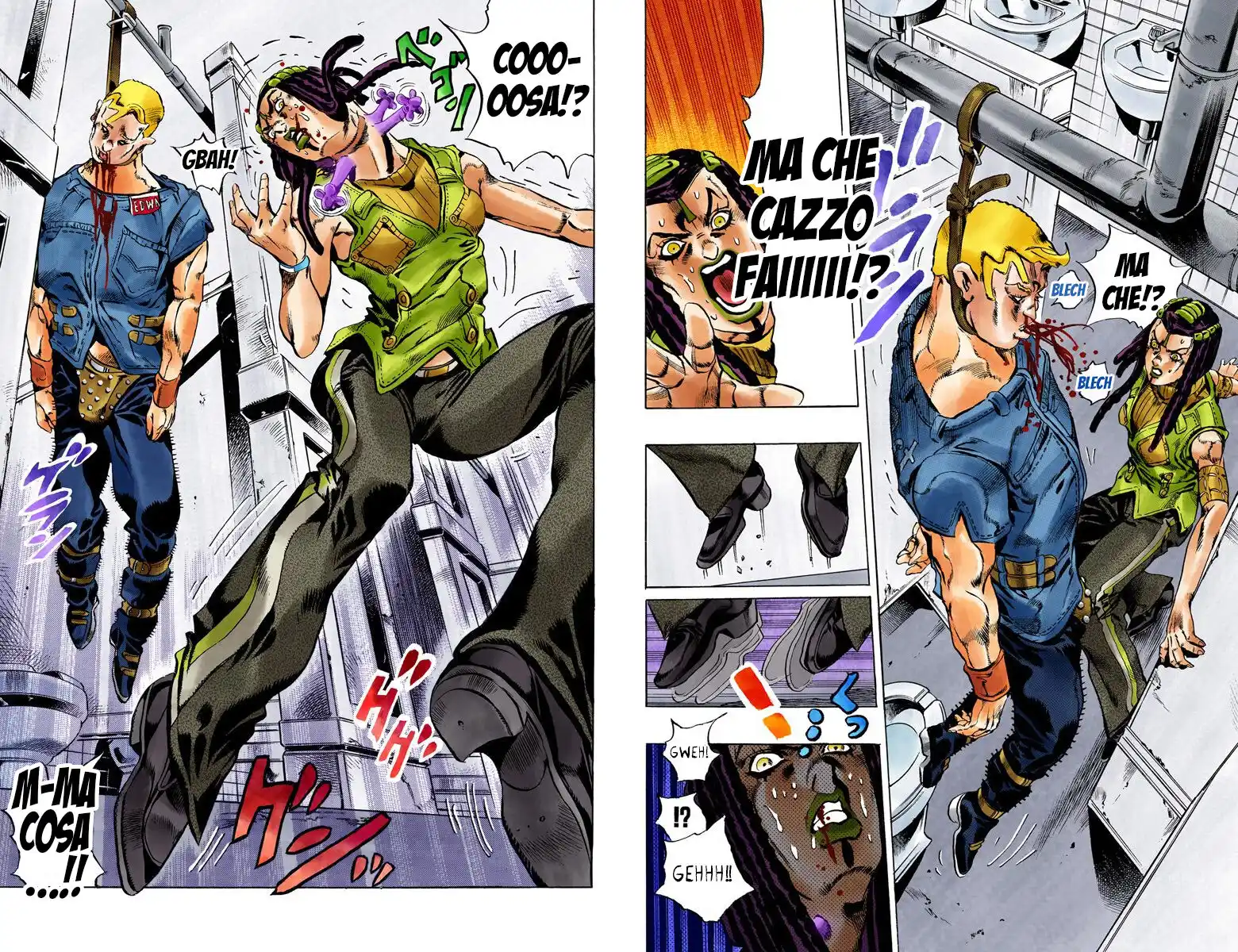 JoJo's Bizarre Adventure Part 6 - Stone Ocean (Official Colored) Capitolo 22 page 11