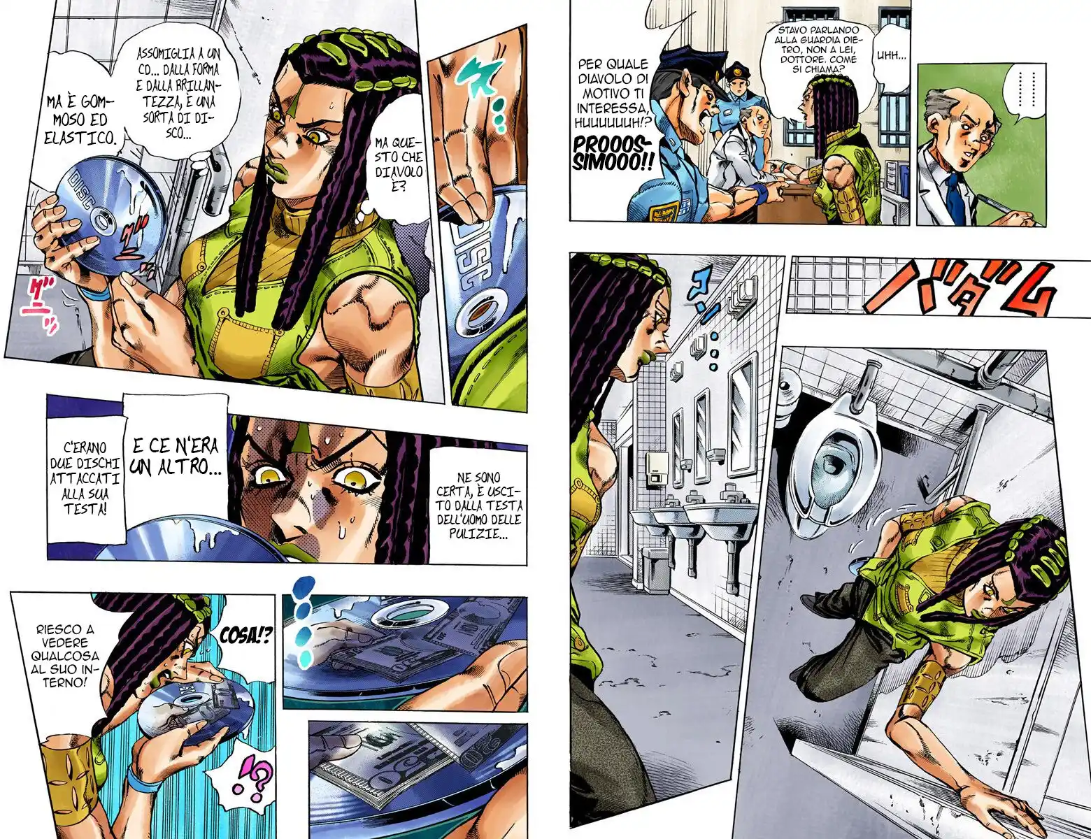 JoJo's Bizarre Adventure Part 6 - Stone Ocean (Official Colored) Capitolo 22 page 6