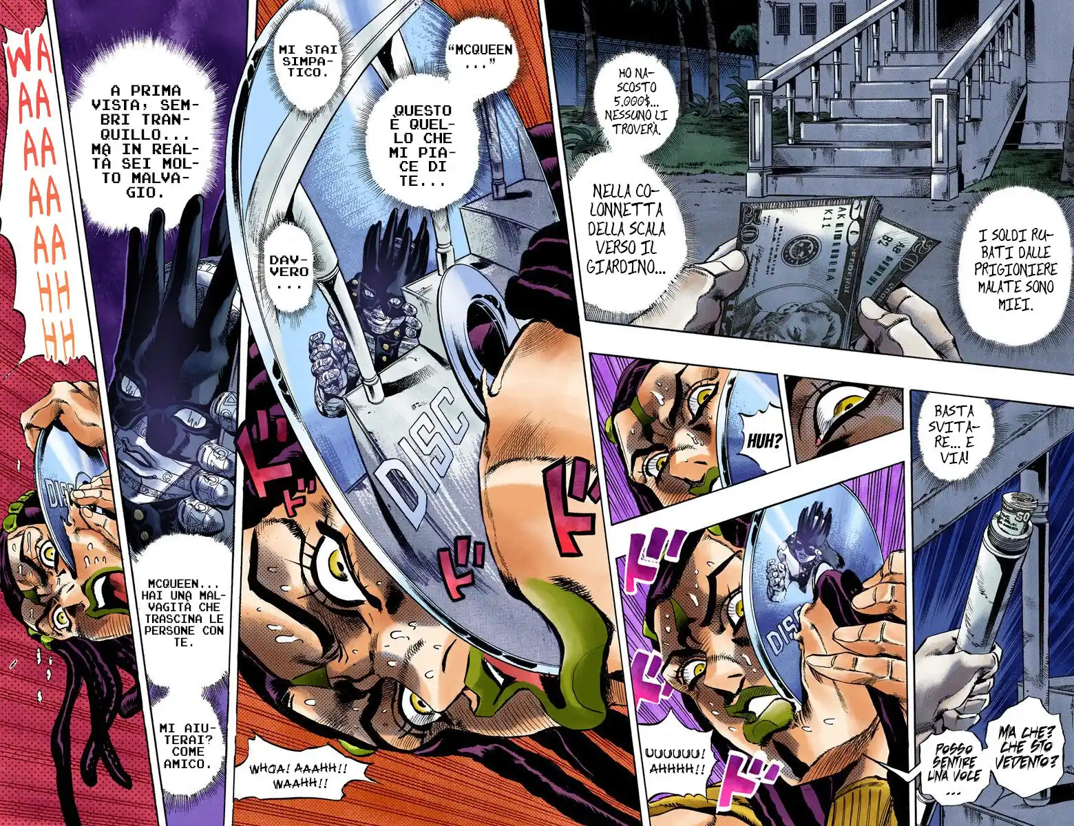 JoJo's Bizarre Adventure Part 6 - Stone Ocean (Official Colored) Capitolo 22 page 7