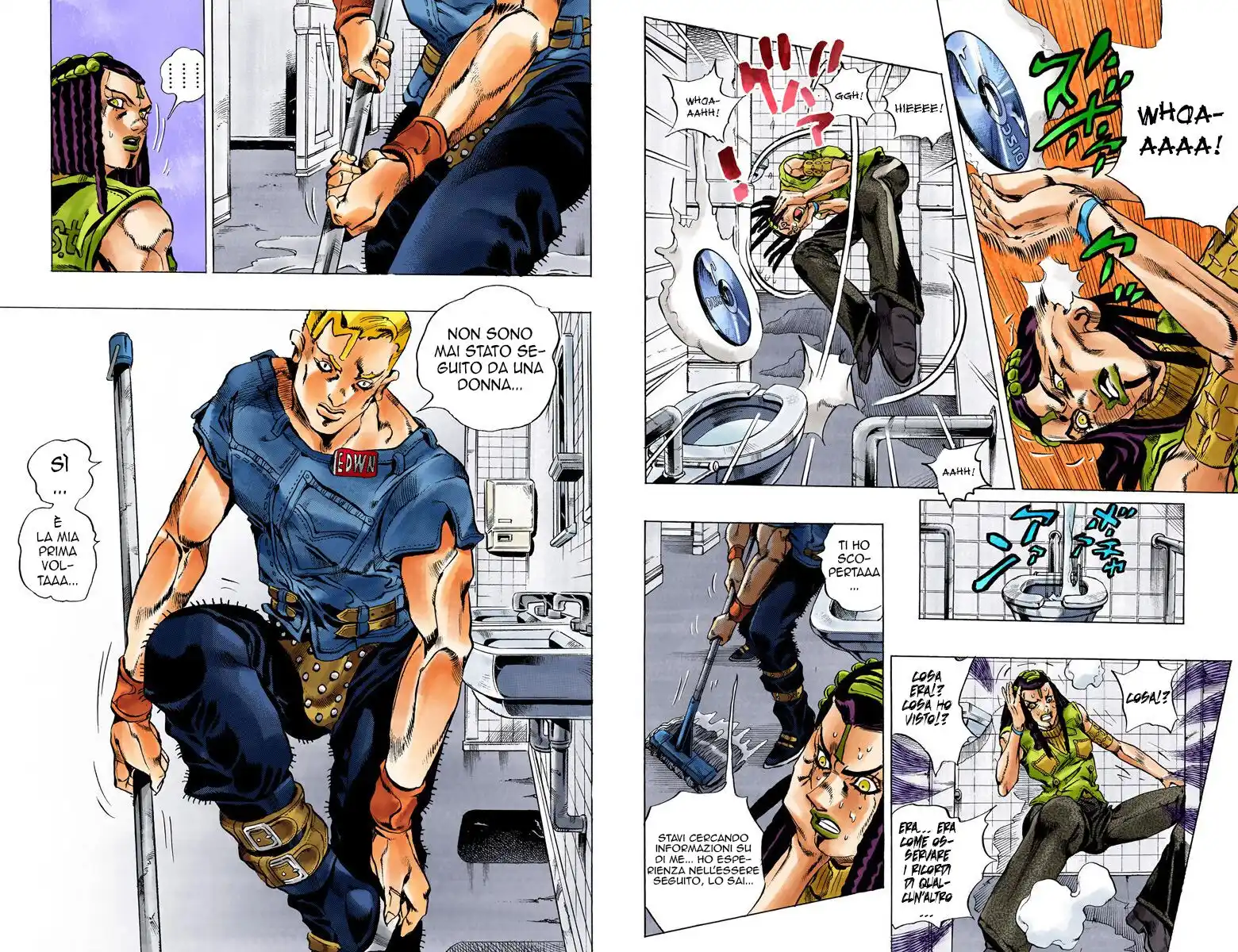 JoJo's Bizarre Adventure Part 6 - Stone Ocean (Official Colored) Capitolo 22 page 8