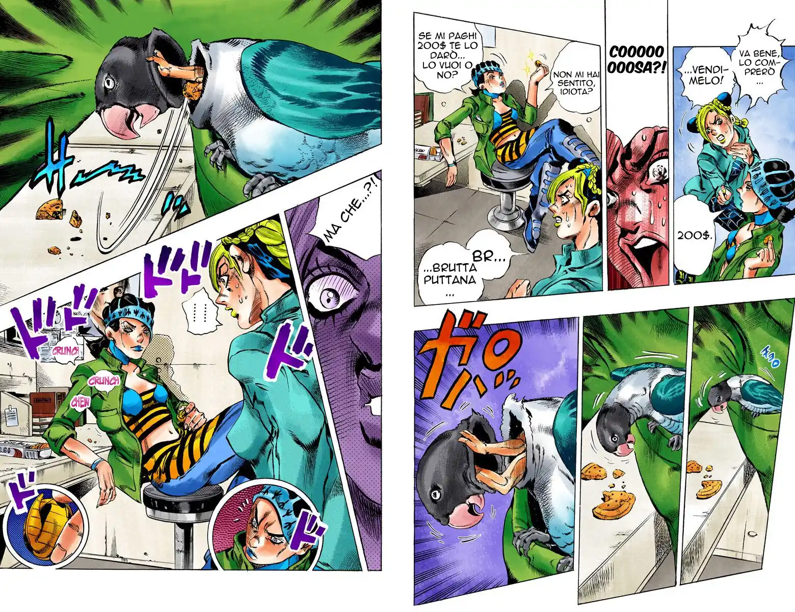 JoJo's Bizarre Adventure Part 6 - Stone Ocean (Official Colored) Capitolo 04 page 10