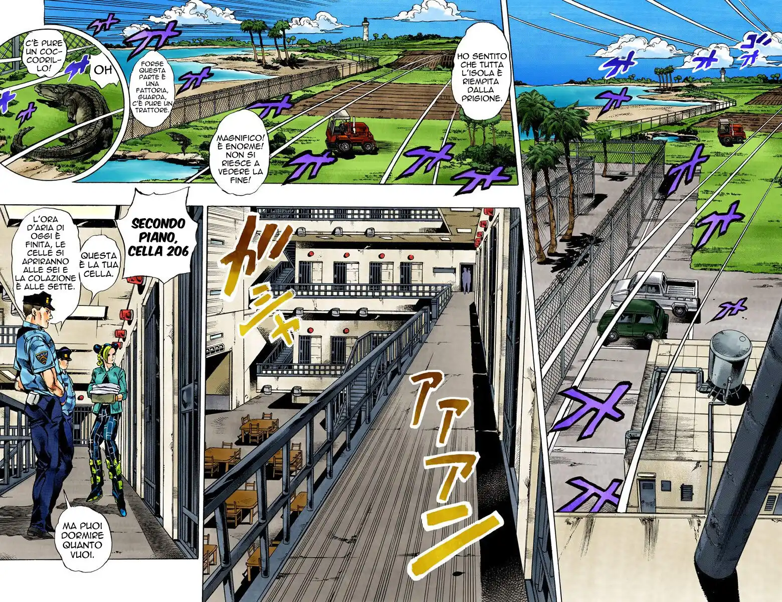 JoJo's Bizarre Adventure Part 6 - Stone Ocean (Official Colored) Capitolo 04 page 6