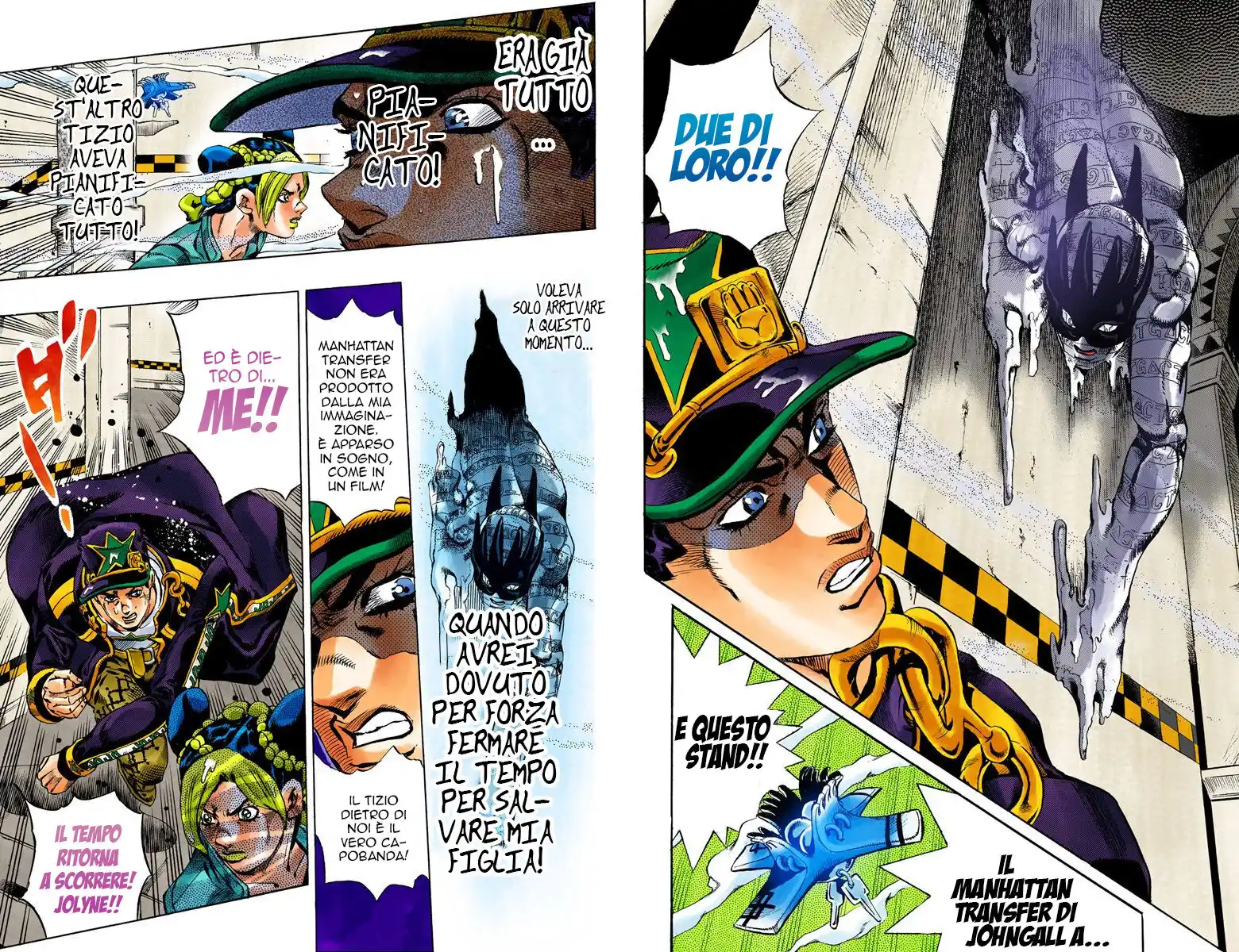 JoJo's Bizarre Adventure Part 6 - Stone Ocean (Official Colored) Capitolo 18 page 10