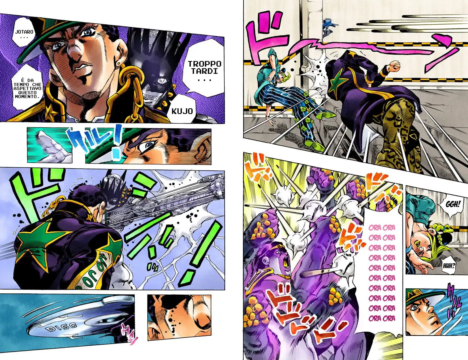 JoJo's Bizarre Adventure Part 6 - Stone Ocean (Official Colored) Capitolo 18 page 11