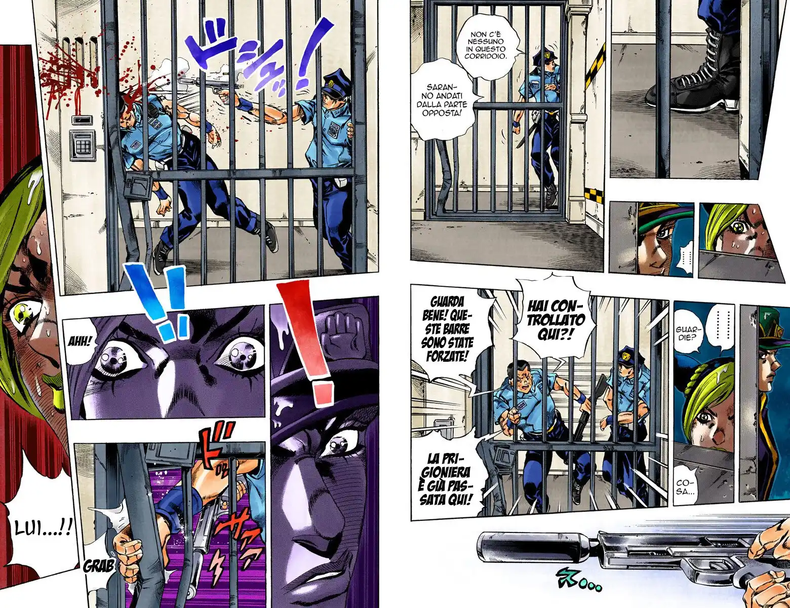 JoJo's Bizarre Adventure Part 6 - Stone Ocean (Official Colored) Capitolo 18 page 6