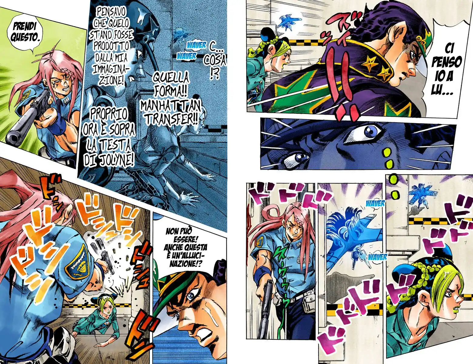 JoJo's Bizarre Adventure Part 6 - Stone Ocean (Official Colored) Capitolo 18 page 8