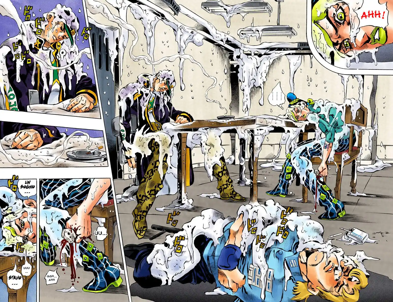 JoJo's Bizarre Adventure Part 6 - Stone Ocean (Official Colored) Capitolo 16 page 10