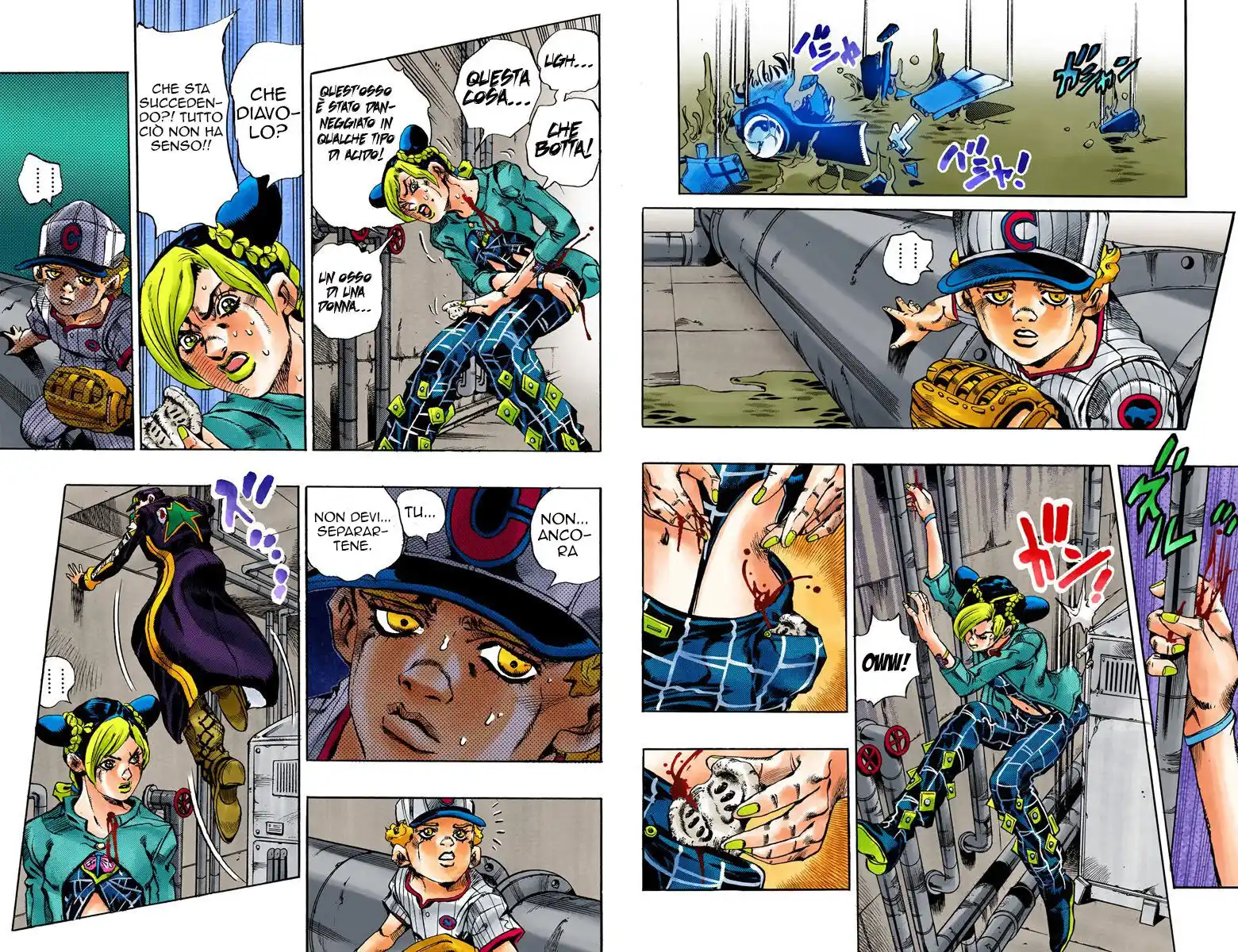 JoJo's Bizarre Adventure Part 6 - Stone Ocean (Official Colored) Capitolo 16 page 2