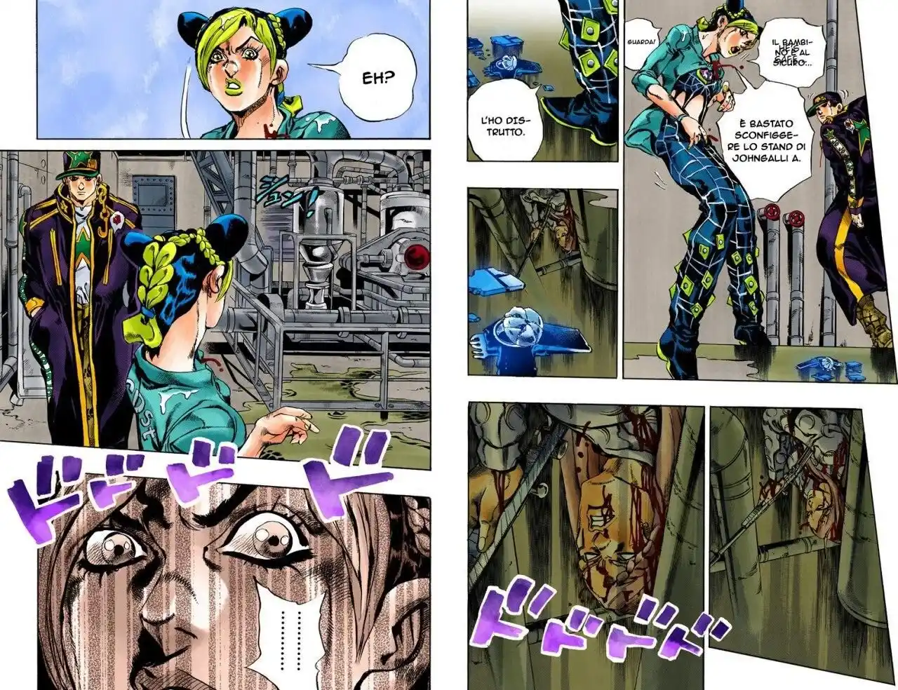 JoJo's Bizarre Adventure Part 6 - Stone Ocean (Official Colored) Capitolo 16 page 3