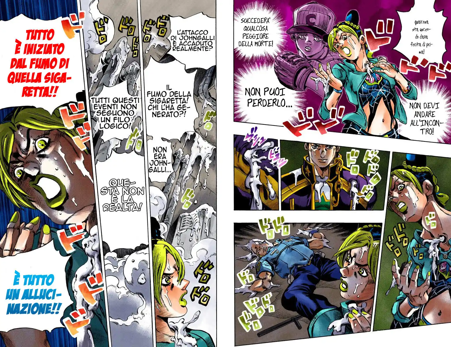 JoJo's Bizarre Adventure Part 6 - Stone Ocean (Official Colored) Capitolo 16 page 9