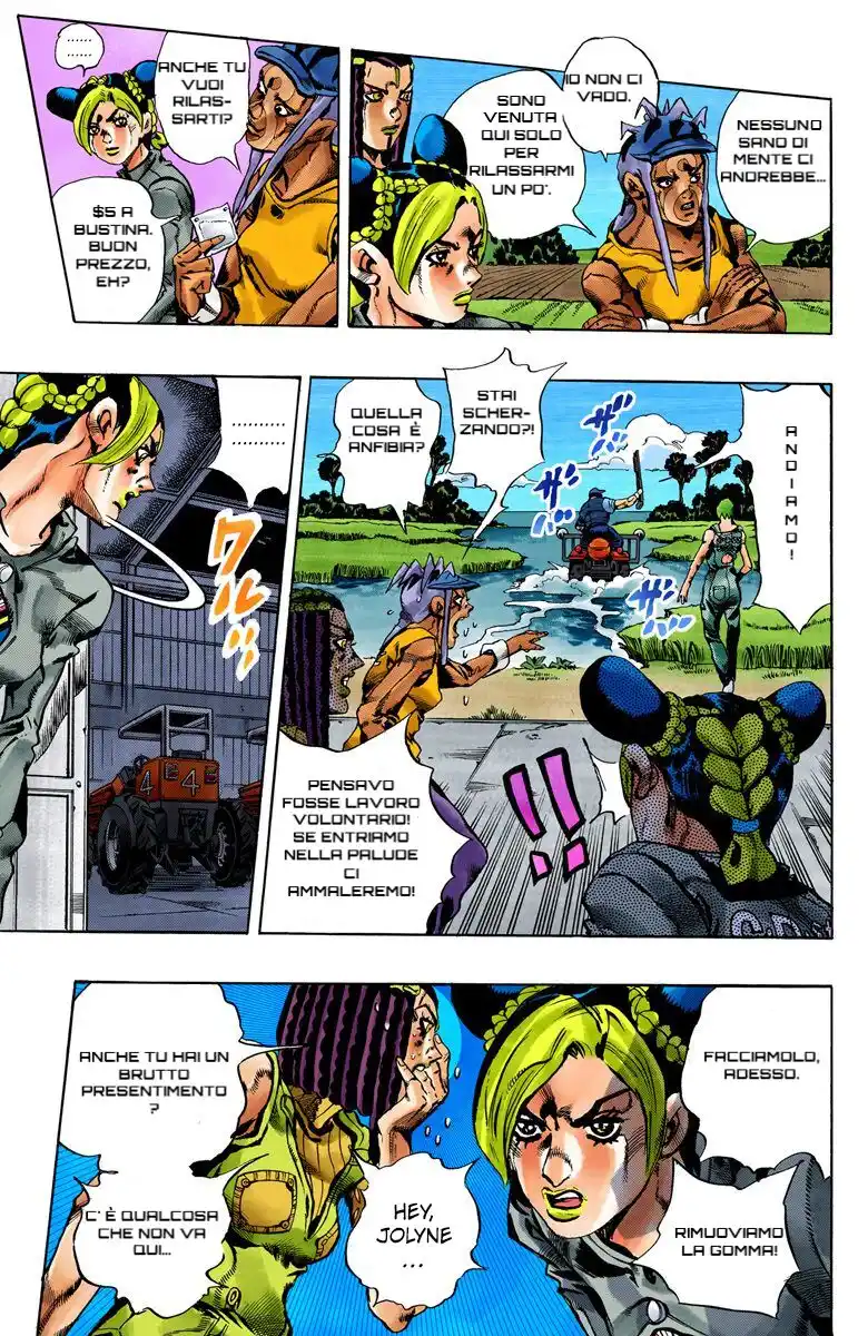 JoJo's Bizarre Adventure Part 6 - Stone Ocean (Official Colored) Capitolo 27 page 11