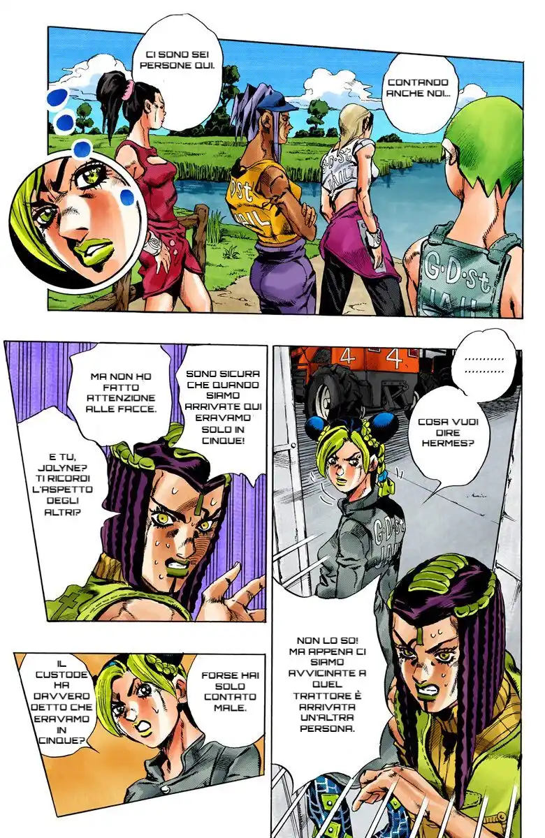 JoJo's Bizarre Adventure Part 6 - Stone Ocean (Official Colored) Capitolo 27 page 13