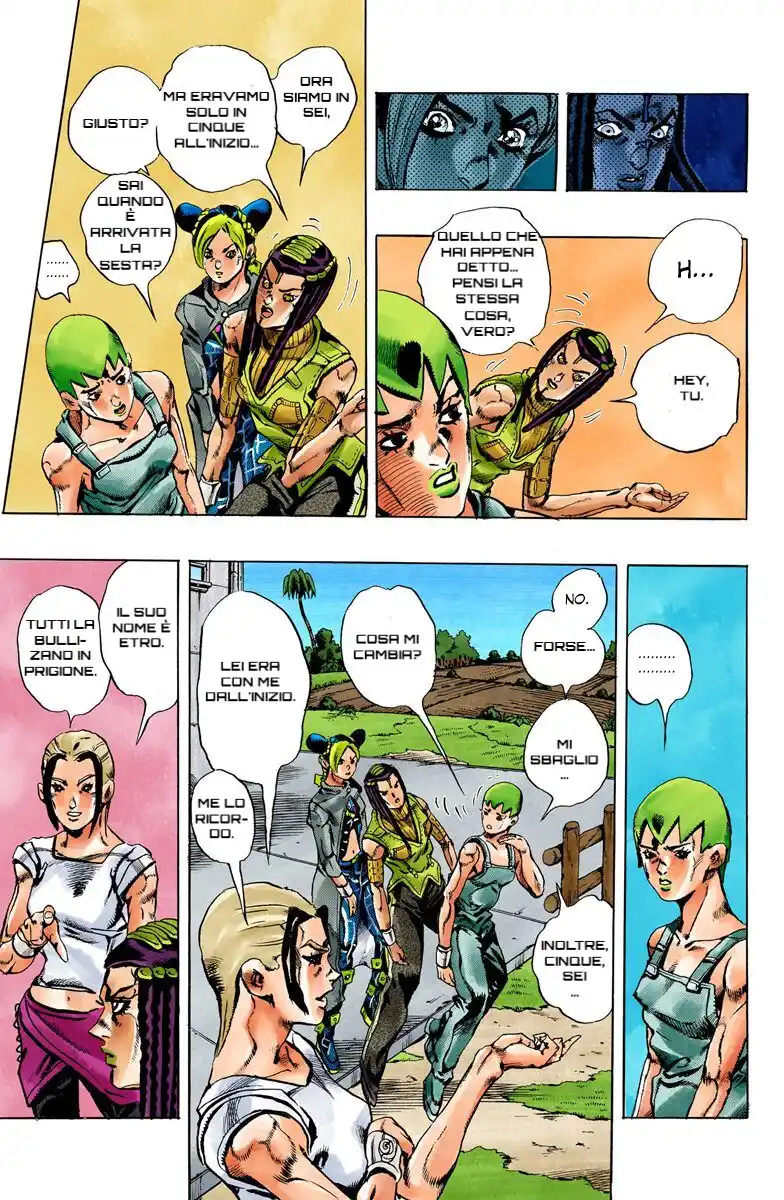 JoJo's Bizarre Adventure Part 6 - Stone Ocean (Official Colored) Capitolo 27 page 15