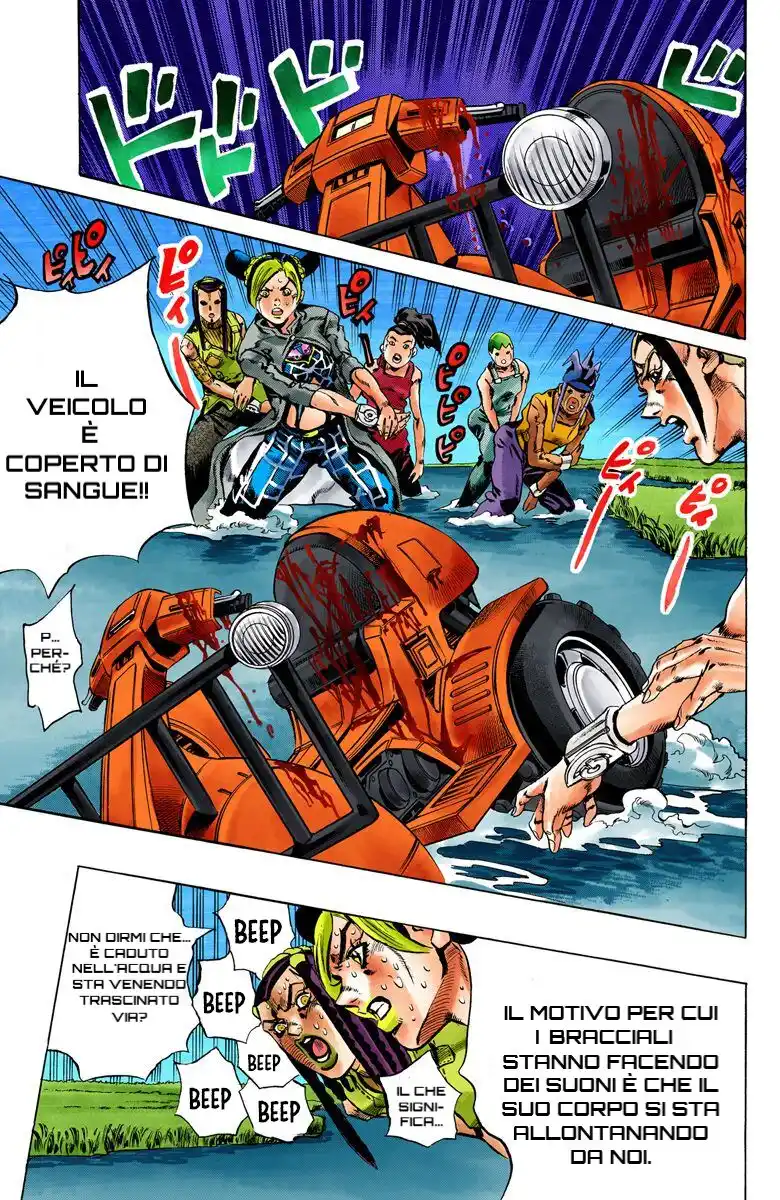 JoJo's Bizarre Adventure Part 6 - Stone Ocean (Official Colored) Capitolo 27 page 19