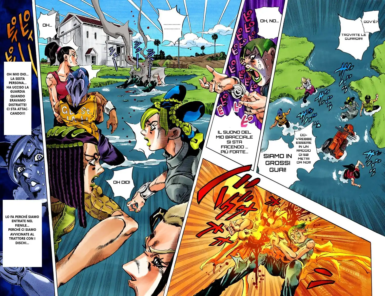 JoJo's Bizarre Adventure Part 6 - Stone Ocean (Official Colored) Capitolo 27 page 20