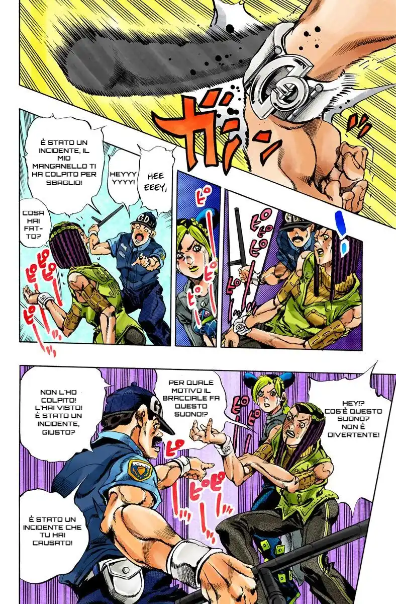 JoJo's Bizarre Adventure Part 6 - Stone Ocean (Official Colored) Capitolo 27 page 4