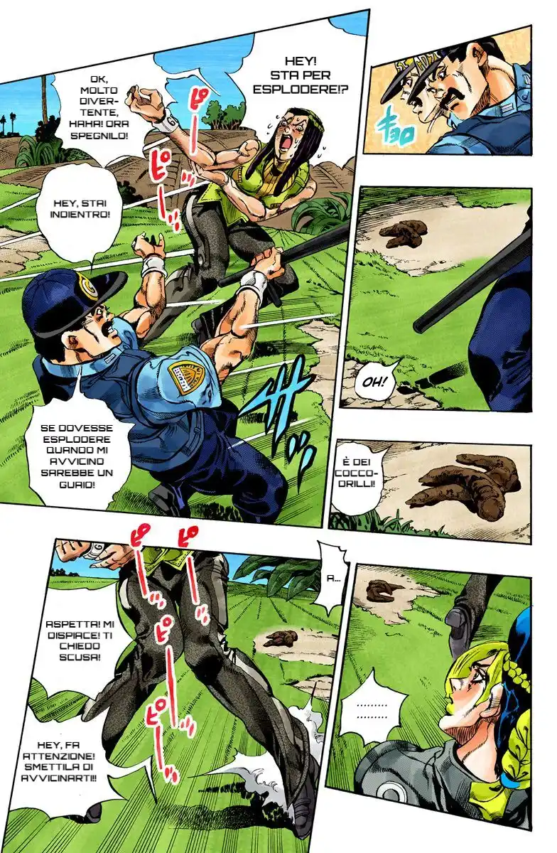 JoJo's Bizarre Adventure Part 6 - Stone Ocean (Official Colored) Capitolo 27 page 5