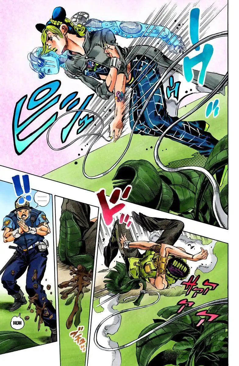 JoJo's Bizarre Adventure Part 6 - Stone Ocean (Official Colored) Capitolo 27 page 7