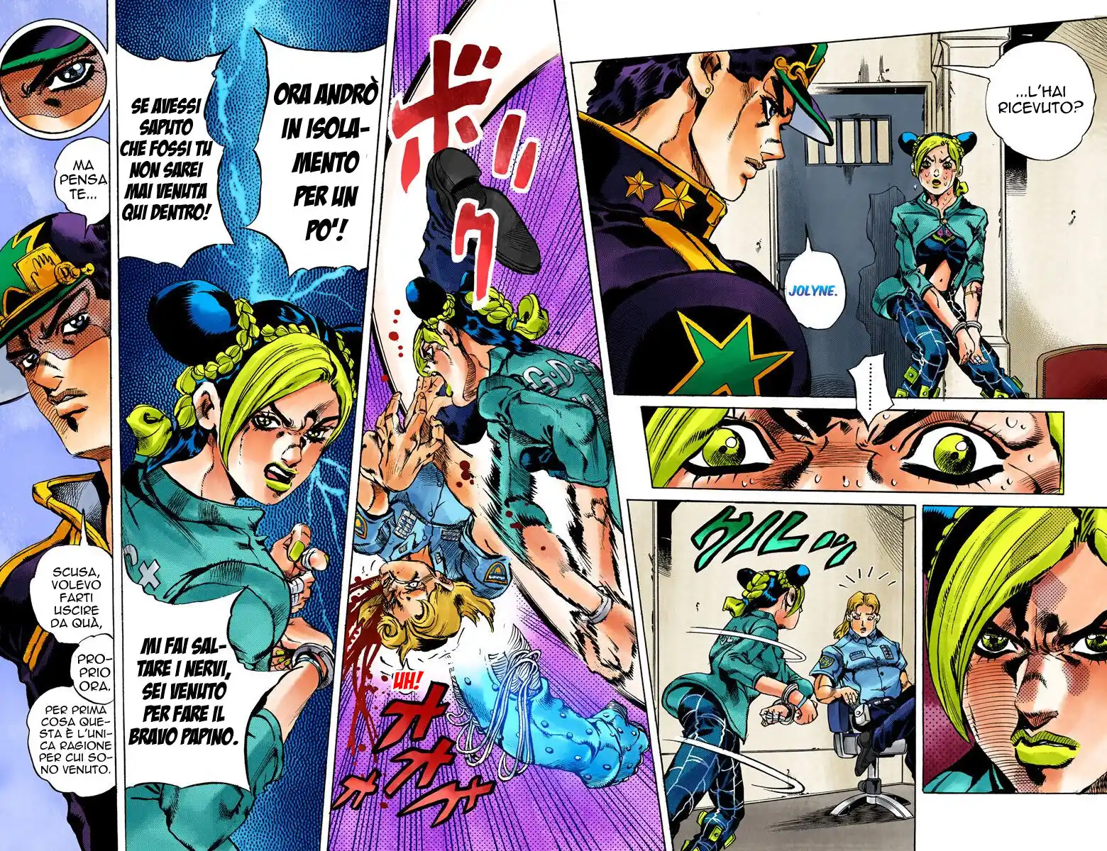 JoJo's Bizarre Adventure Part 6 - Stone Ocean (Official Colored) Capitolo 11 page 10