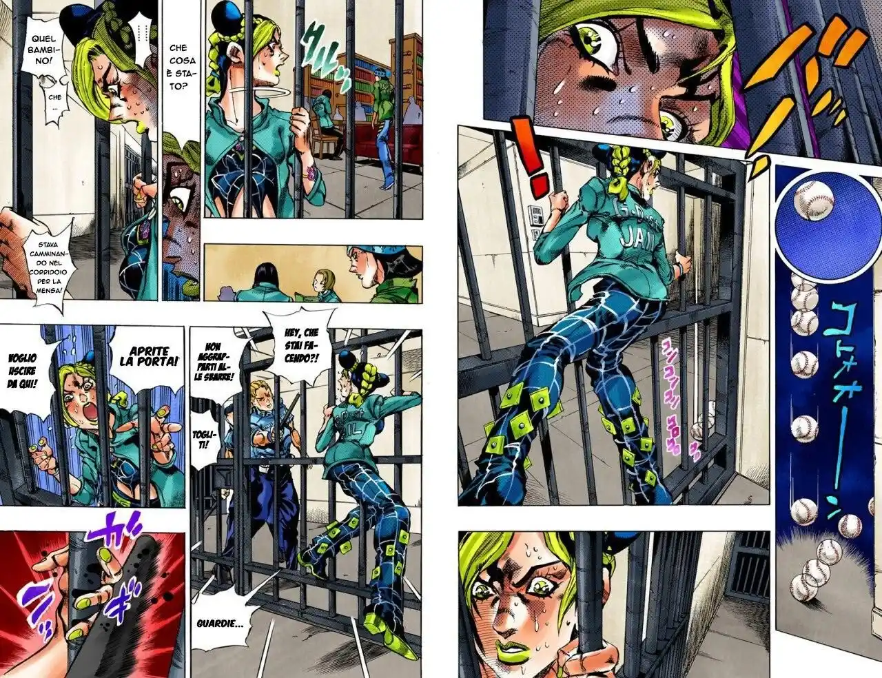 JoJo's Bizarre Adventure Part 6 - Stone Ocean (Official Colored) Capitolo 11 page 2